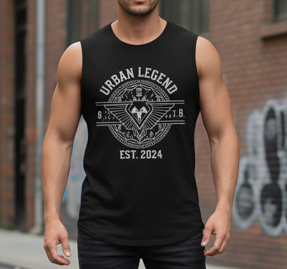 Vest in solid design