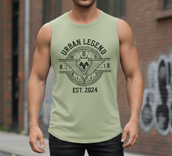 Vest in solid design