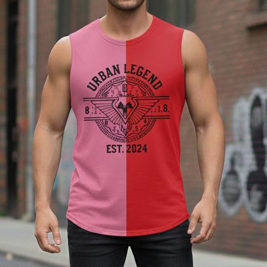 Vest in solid design